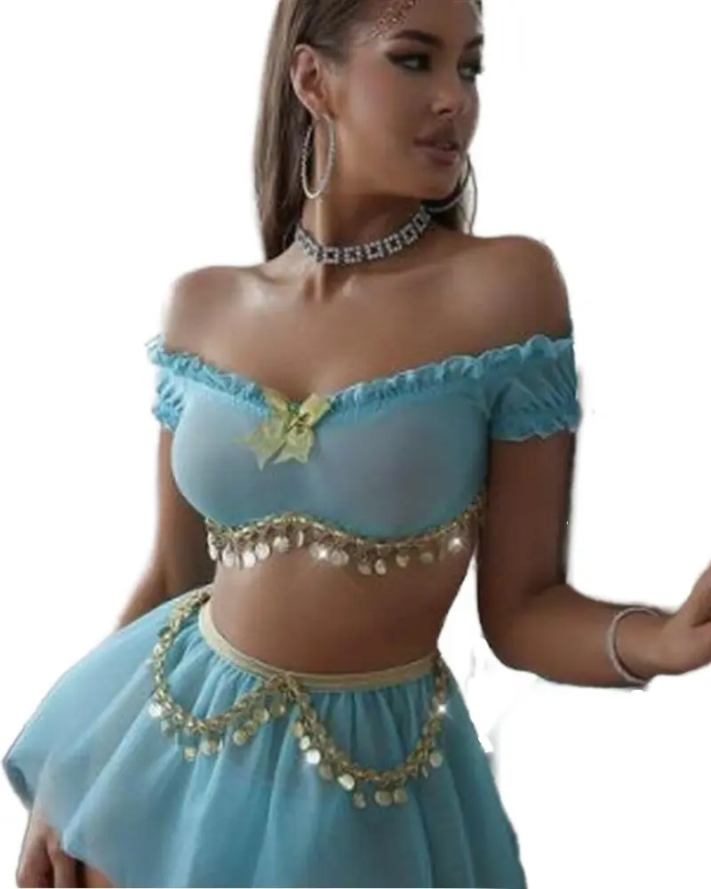 Elsa - Ensemble Princesse Féérique Bleu